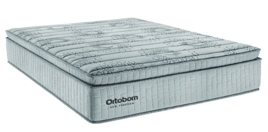 Colchão Ortobom New Freedom | Solteiro, Casal e Queen | Molas Ensacadas e Pillow Top com Espuma Nasa